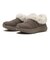 W3068　QS QUILTED BOA SHOES　BROWN　715084-0002