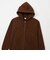 C3-E101　M ZIP HOODED SWEATSHIRT　ﾀﾞｰｸﾌﾞﾗｳﾝ　720247-0003