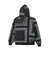 C3-E607　M ZIP HOODED JKT　ﾌﾞﾗｯｸ　720253-0001