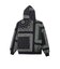 C3-E607　M ZIP HOODED JKT　ﾌﾞﾗｯｸ　720253-0001
