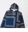C3-E606　M QUILT PADDED HOODED JKT　ﾈｲﾋﾞｰ　720252-0002