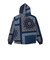 C3-E606　M QUILT PADDED HOODED JKT　ﾈｲﾋﾞｰ　720252-0002
