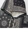 C3-E606　M QUILT PADDED HOODED JKT　ﾌﾞﾗｯｸ　720252-0001