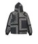 C3-E606　M QUILT PADDED HOODED JKT　ﾌﾞﾗｯｸ　720252-0001