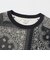 C3-E605　M QUILT PADDED CREWNECK JKT　ﾌﾞﾗｯｸ　720251-0001