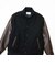 C3-E604　M VARSITY JKT　ﾌﾞﾗｯｸ　720250-0001