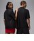 HF9363　M J SS KNIT TOP　010BLK　695611-0001