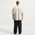 II0520　M NL WIDE LEG PANT　010BLACK/WHITE　707013-0001
