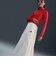 IM7451　W WR SKIRT　133SAIL/BLK　703890-0002