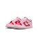 KIQ0218　225-25(H) DUNK LOW BG　663PNKFOM/SMTWH　708031-0001