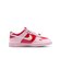 KIQ0218　225-25(H) DUNK LOW BG　663PNKFOM/SMTWH　708031-0001