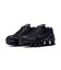 WAR3566　W SHOX TL　002BLK/BLK　695749-0001