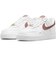WCZ0270　W AIR FORCE 1 '07 ESS　103WHT/RSTPNK　617840-0003