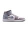 MHF3216　AIR JORDAN 1 MID SE　100WHT/COL GY　690664-0001