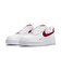 WCZ0270　W AIR FORCE 1 '07 ESS　104WHITE/GYMRED　617840-0006
