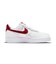 WCZ0270　W AIR FORCE 1 '07 ESS　104WHITE/GYMRED　617840-0006