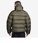 HV0532　M J BRK PUFFER JKT　222MDOLIV/BLK　703950-0002