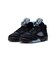 K440888F　225-25AIR JORDAN 5 RETRO GS　008BLACK/UNVBL　716552-0001