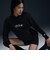 HQ2987　W FLC OS HOODIE OPP1　010BLK/WHT　688243-0001