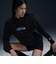 HQ2987　W FLC OS HOODIE OPP1　010BLK/WHT　688243-0001