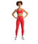 【オンラインストア・直営店限定】Roxy HEART INTO IT ANKLE LEGGING ウィメンズ レギンス スパッツ オレンジ トレーニングウェア