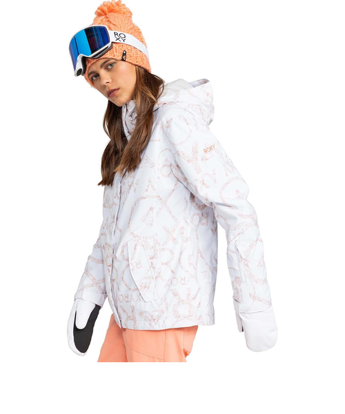 【美品】ROXY 海中モチーフ 鮮やかなブルー スノージャケット M スリム♡ セットアイテム対象 ROXY ロキシー スノーボード ウェア