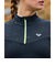【ROXY ロキシー 公式通販】ロキシー（ROXY）Roxy WAVES OF WARMTH ZIP UP LS ハーフジップ