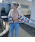 【ROXY ロキシー 公式通販】ロキシー（ROXY）Roxy MARBLE TILES STRIPE カーディガン