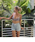 【ROXY ロキシー 公式通販】ロキシー（ROXY）【OUTLET】Roxy ALL ABOUT SOL 長袖ラッシュTシャツ付き 水着 4点セット