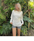 【ROXY ロキシー 公式通販】ロキシー（ROXY）【OUTLET】Roxy ALL ABOUT SOL 長袖ラッシュTシャツ付き 水着 4点セット