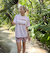 【ROXY ロキシー 公式通販】ロキシー（ROXY）【OUTLET】Roxy SIMPLY BOTANICAL ラッシュTシャツ付き 水着 3点セット