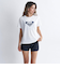 【ROXY ロキシー 公式通販】ロキシー（ROXY）【OUTLET】Roxy ROXY STEP ラッシュTシャツ付き 水着 3点セット