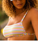 【ROXY ロキシー 公式通販】ロキシー（ROXY）【OUTLET】Roxy WAVY STRIPE BRALETTE ビキニ トップ