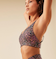 【オンラインストア・直営店限定】Roxy HEART INTO IT BRA PT ウィメンズ ブラトップ パイナップル柄