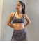 【オンラインストア・直営店限定】Roxy HEART INTO IT BRA PT ウィメンズ ブラトップ パイナップル柄