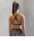【オンラインストア・直営店限定】Roxy HEART INTO IT BRA PT ウィメンズ ブラトップ パイナップル柄