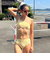 【ROXY ロキシー 公式通販】ロキシー（ROXY）Roxy TROPICAL TILE ASSYMETRICBIKNI ウィメンズ ビキニセット 水着