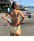 【ROXY ロキシー 公式通販】ロキシー（ROXY）Roxy TROPICAL TILE ASSYMETRICBIKNI ウィメンズ ビキニセット 水着