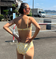 【ROXY ロキシー 公式通販】ロキシー（ROXY）Roxy TROPICAL TILE ASSYMETRICBIKNI ウィメンズ ビキニセット 水着