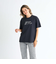 Roxy ALWAYS SALTY ウィメンズ 半袖Tシャツ ティーシャツ 接触冷感 オーバーサイズ 暑さ対策 接触冷感