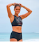 【ROXY ロキシー 公式通販】ロキシー（ROXY）Roxy ROXY ACTIVE CB PT CROP TOP ウィメンズ 水着トップ