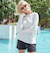 【ROXY ロキシー 公式通販】ロキシー（ROXY）Roxy HEAR THE WAVES ウィメンズ 長袖ラッシュガード ２点セット