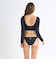 【ROXY ロキシー 公式通販】ロキシー（ROXY）Roxy PARTY WAVES L/S BIKINI ウィメンズ 長袖ラッシュガード ボトムセット