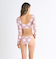 【ROXY ロキシー 公式通販】ロキシー（ROXY）Roxy PARTY WAVES L/S BIKINI ウィメンズ 長袖ラッシュガード ボトムセット