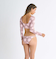 【ROXY ロキシー 公式通販】ロキシー（ROXY）Roxy PARTY WAVES L/S BIKINI ウィメンズ 長袖ラッシュガード ボトムセット