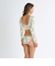 【ROXY ロキシー 公式通販】ロキシー（ROXY）Roxy PARTY WAVES L/S BIKINI ウィメンズ 長袖ラッシュガード ボトムセット