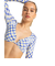 【オンラインストア・直営店限定】Roxy ARTSY TILE CROP TOP LYCRA ウィメンズ スイムウェア ラッシュガード トップス