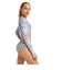 【オンラインストア・直営店限定】Roxy ARTSY TILE CROP TOP LYCRA ウィメンズ スイムウェア ラッシュガード トップス