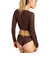 【ROXY ロキシー 公式通販】ロキシー（ROXY）Roxy ROXY PRO NOSE RIDE CROP LYCRA ウィメンズ ラッシュガード