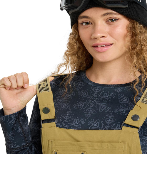 ♡BIBI♡ ROXY ウィメンズ RIDEOUT BIB PT ビブパンツ つなぎ ワンピース